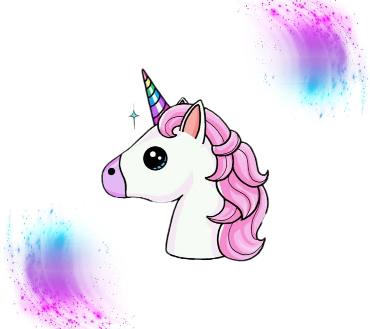 1440x1280 Fall Unicorn Wallpaper