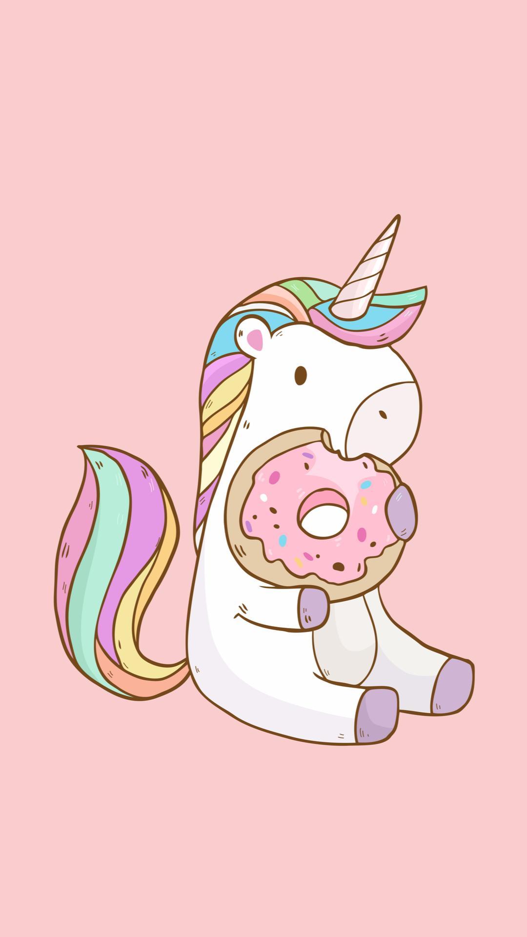 1080x1920 Cute Unicorn Wallpaper for Android