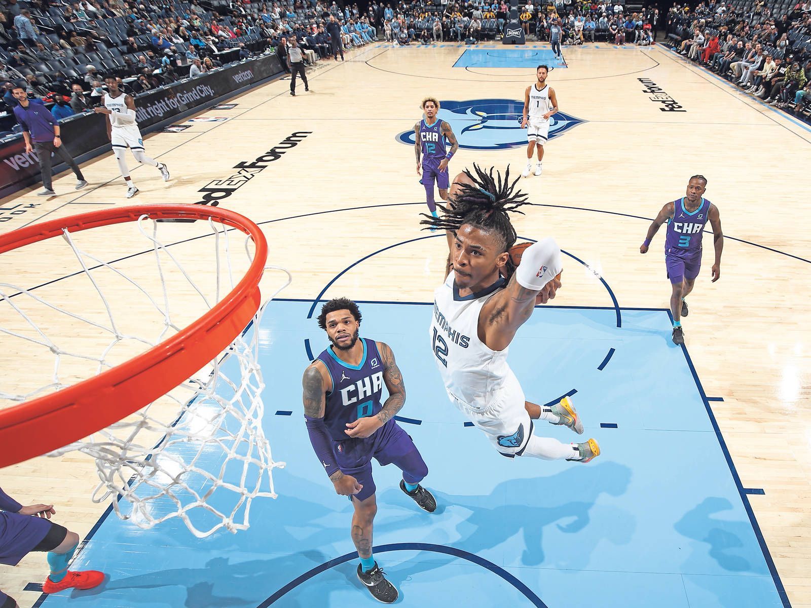 1600x1200 Ja Morant Dunk Picture
