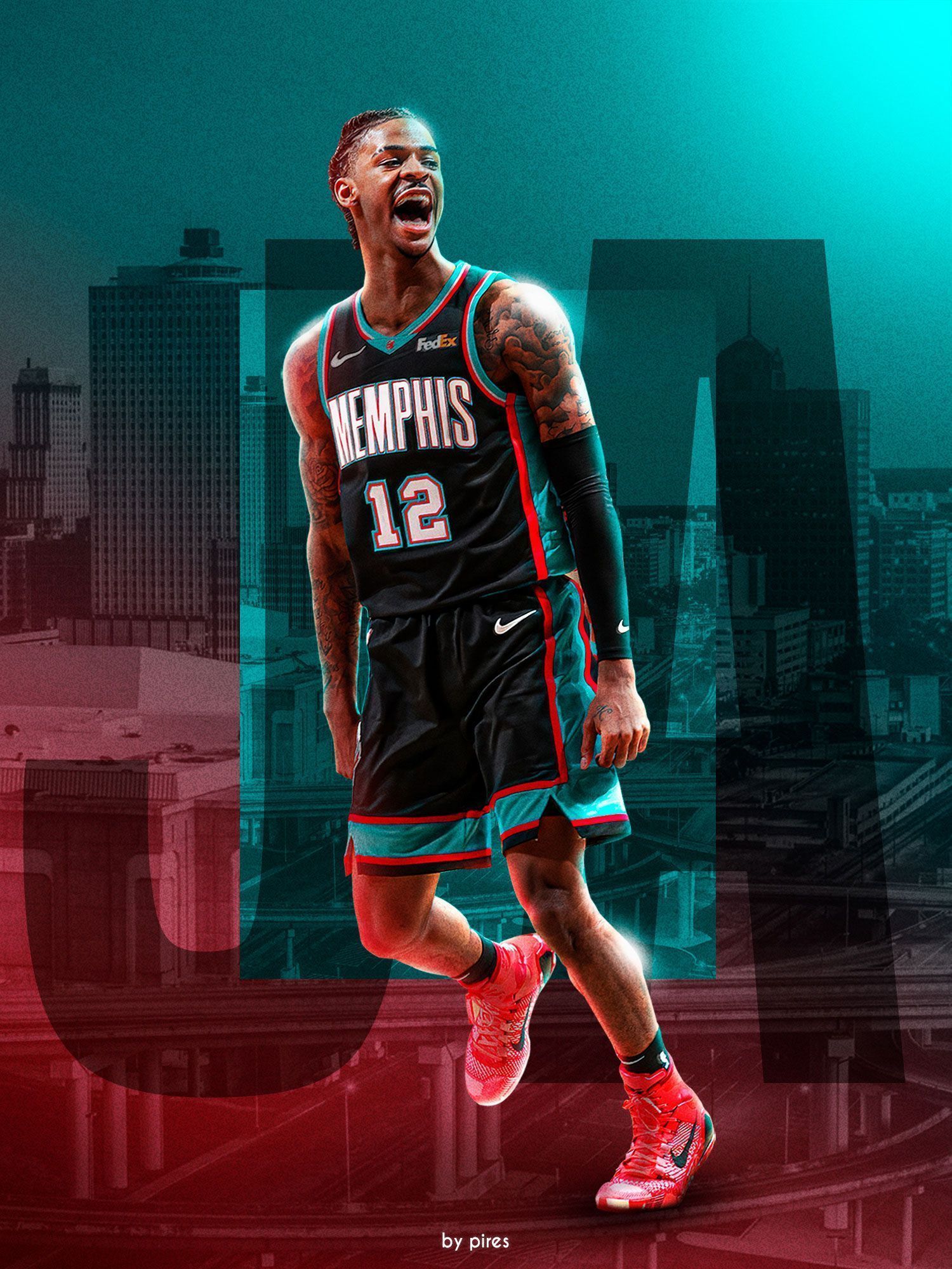 1500x2000 Ja Morant iPhone 4k Wallpaper
