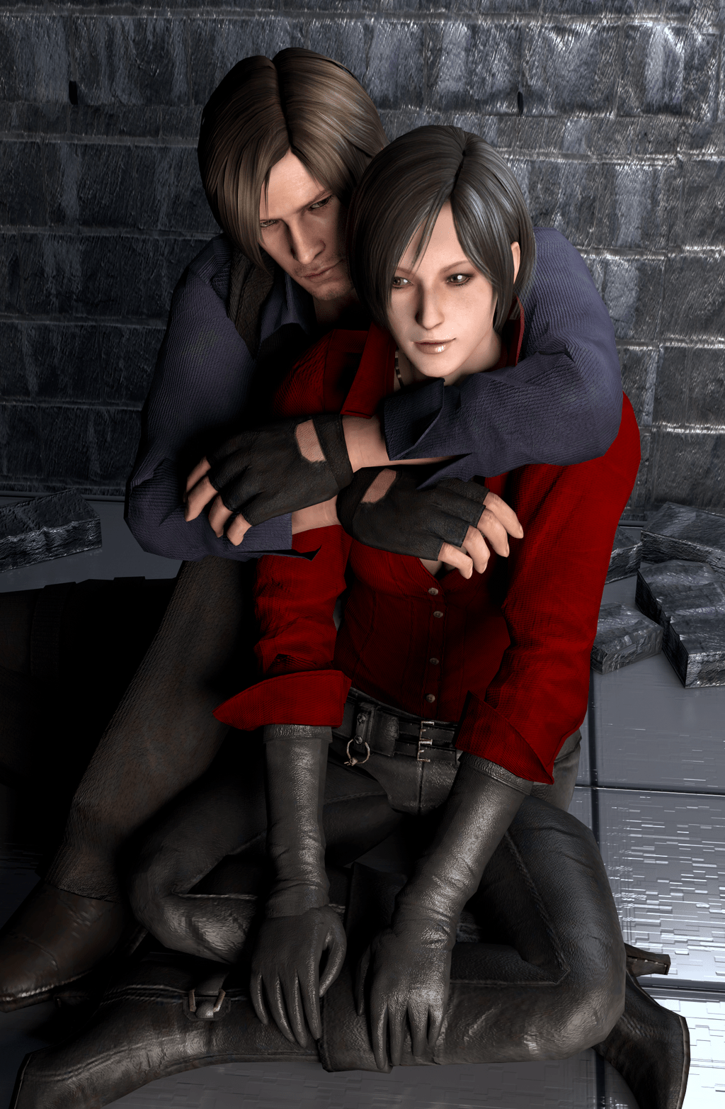 1024x1565 Leon Kennedy & Ada Wong And Ada Wong, HD Wallpaper