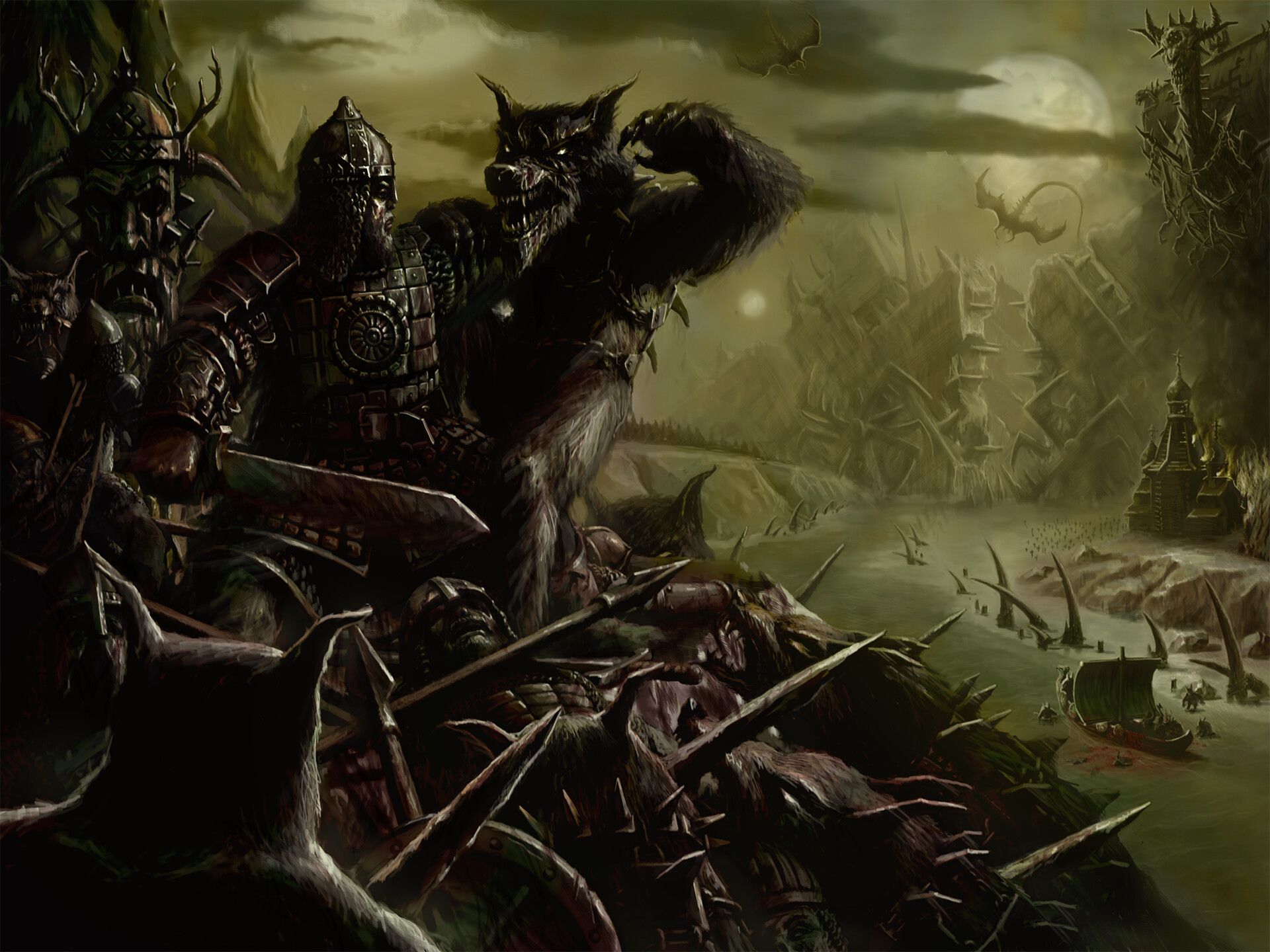 1920x1440 Slavic Grimdark