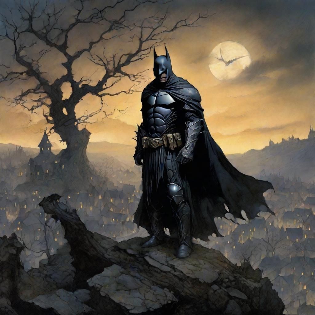 1024x1024 Grimdark fantasy masterpiece light
