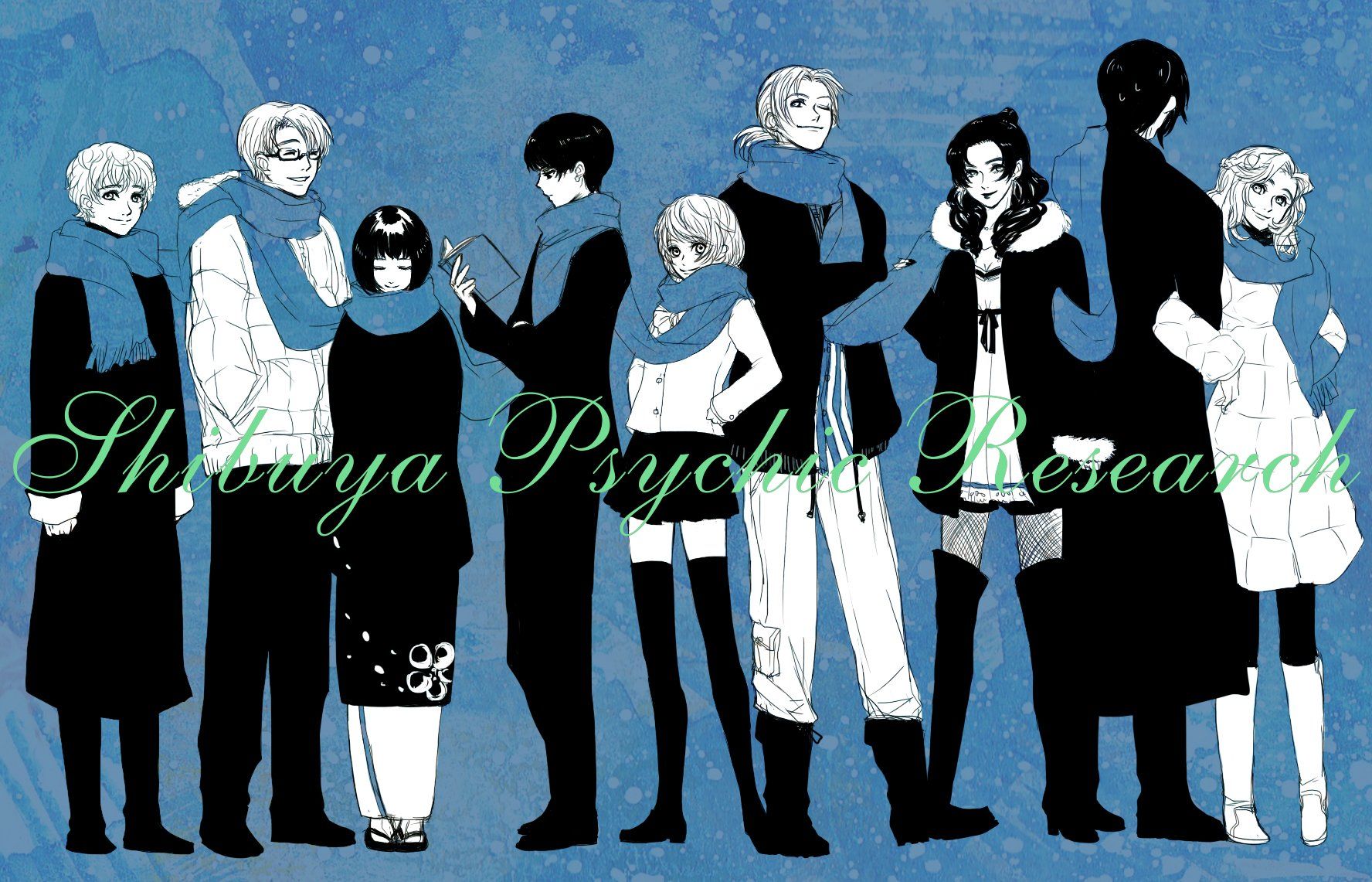 1776x1141 Download Anime Ghost Hunt Wallpaper