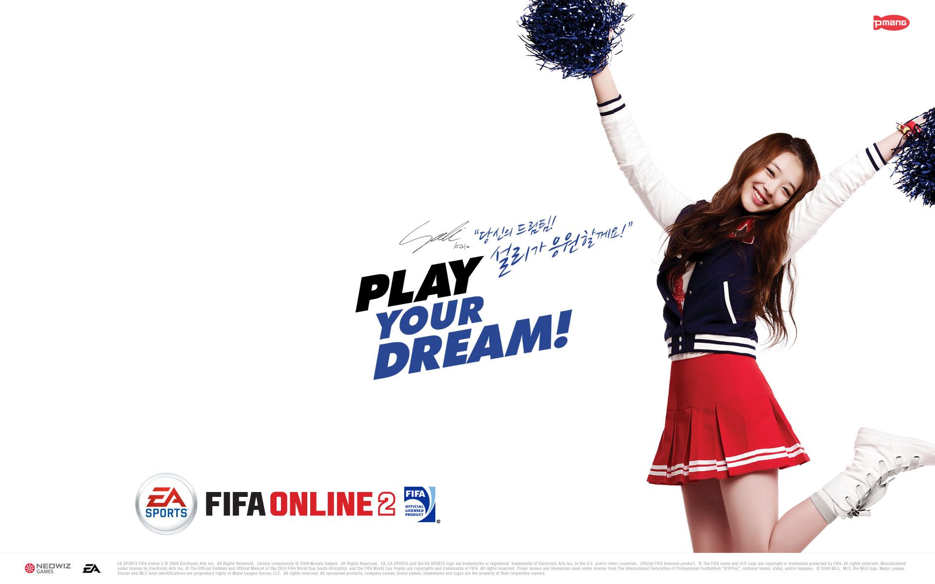 1920x1200 f(x) Sulli FIFA Online 2 wallpaper