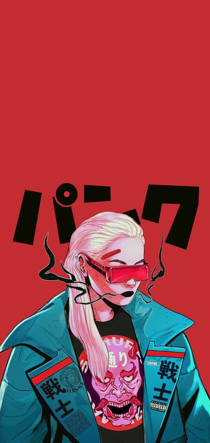 736x1553 CYBERPUNK 2077 スタイル