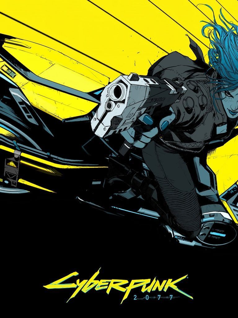 768x1024 Wallpaper 4K, Action game, Cyberpunk 2077