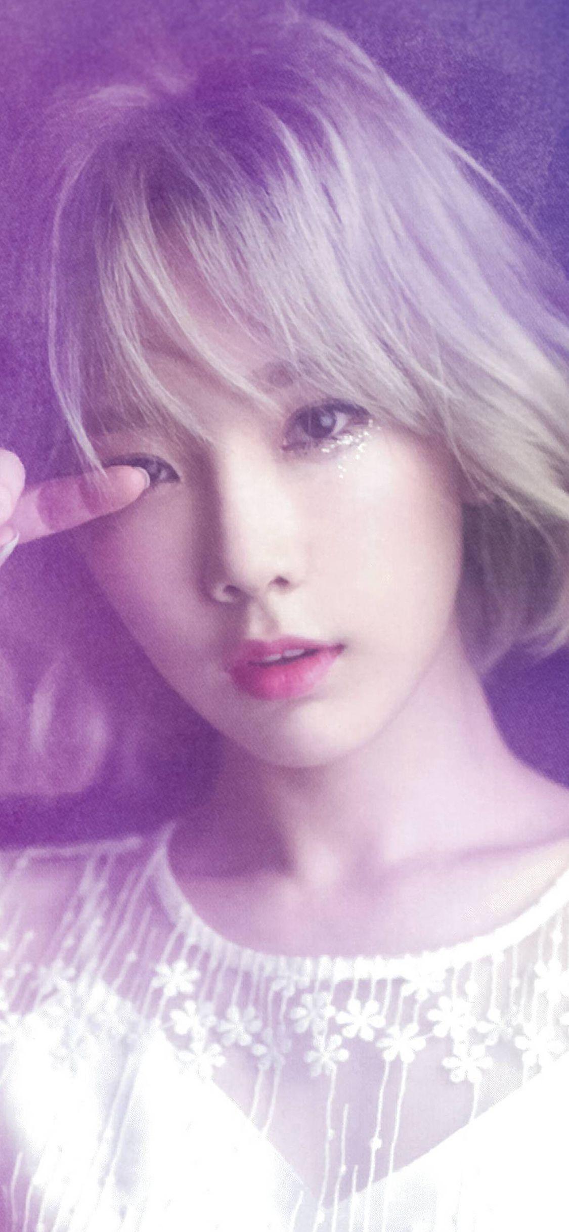 1125x2436 taeyeon kpop snsd girl