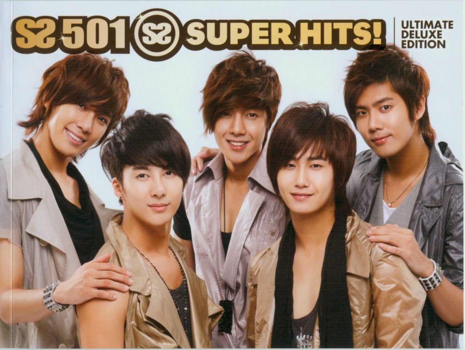 1600x1207 SS501 Super Hits Wallpaper