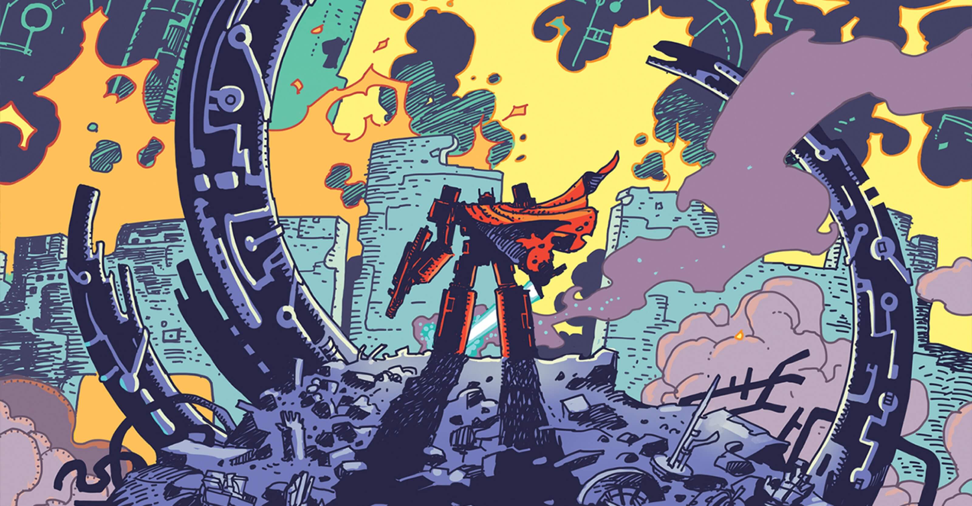 3200x1667 Transformers: Shattered Glass Explodes