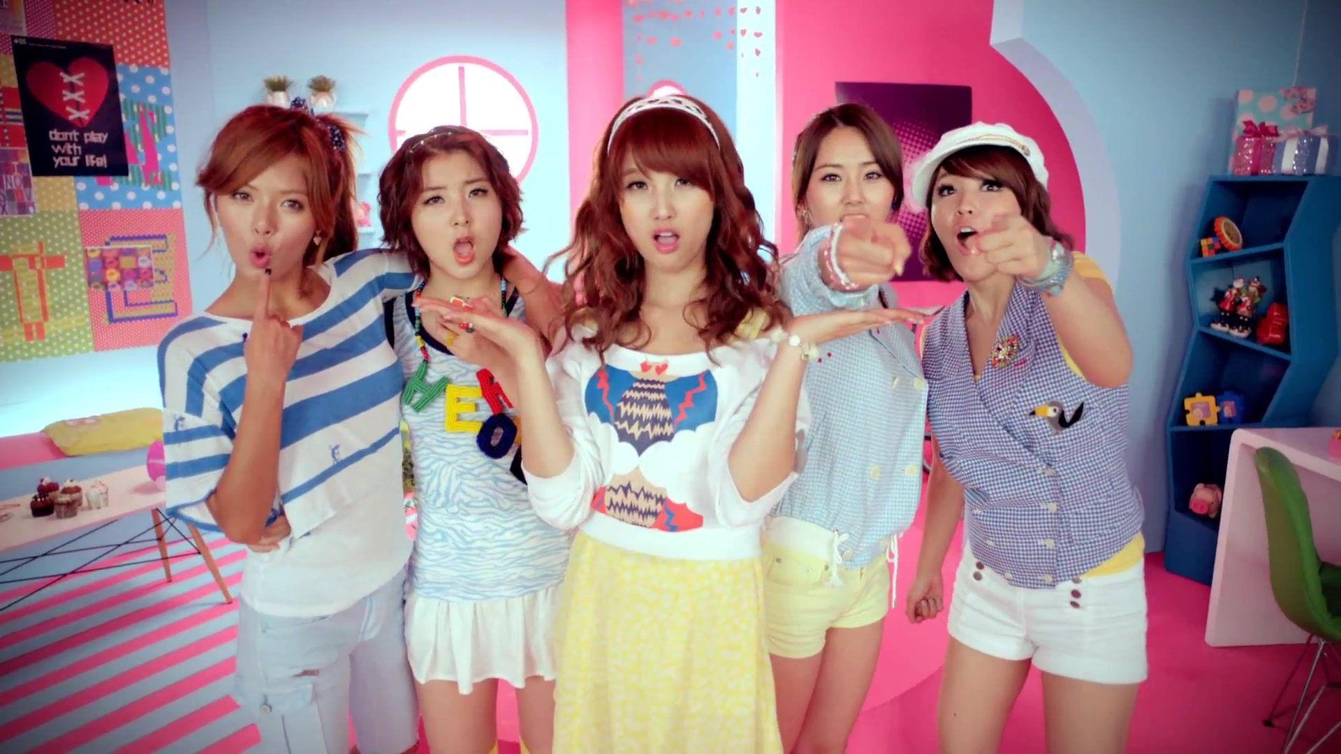 1920x1080 4Minute Korean music beautiful girls combination HD