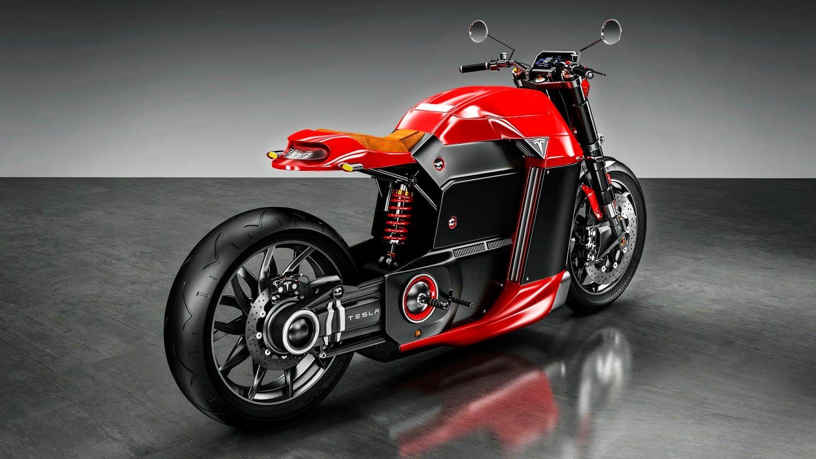 1600x900 Tesla Model M Fantasy Electric Bike Looks Wicked Cool