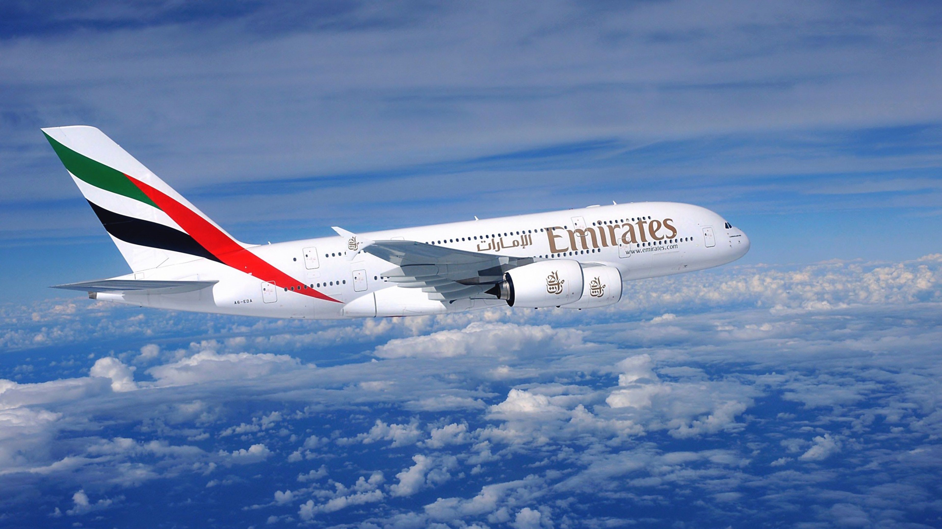 3840x2160 Download Airbus A380 wallpaper