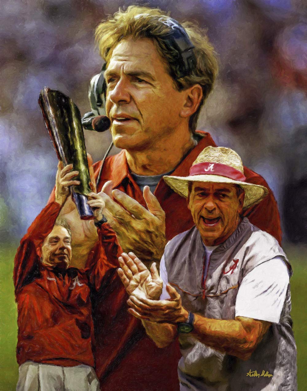 1000x1273 Nick Saban Wallpaper