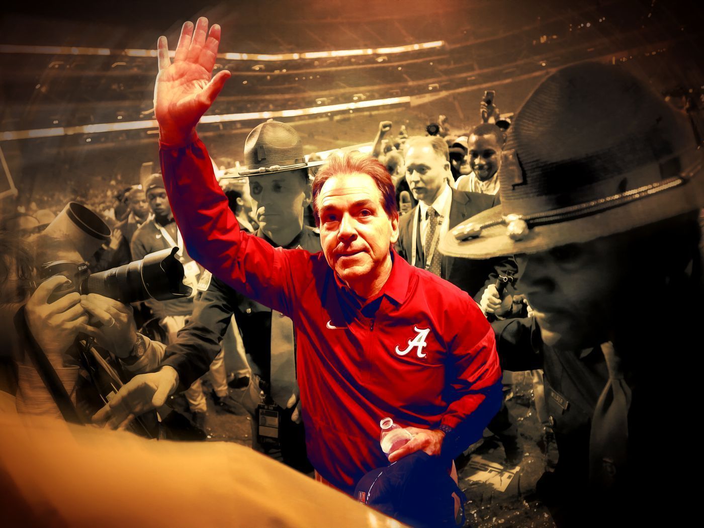 1400x1050 Nick Saban Wallpaper