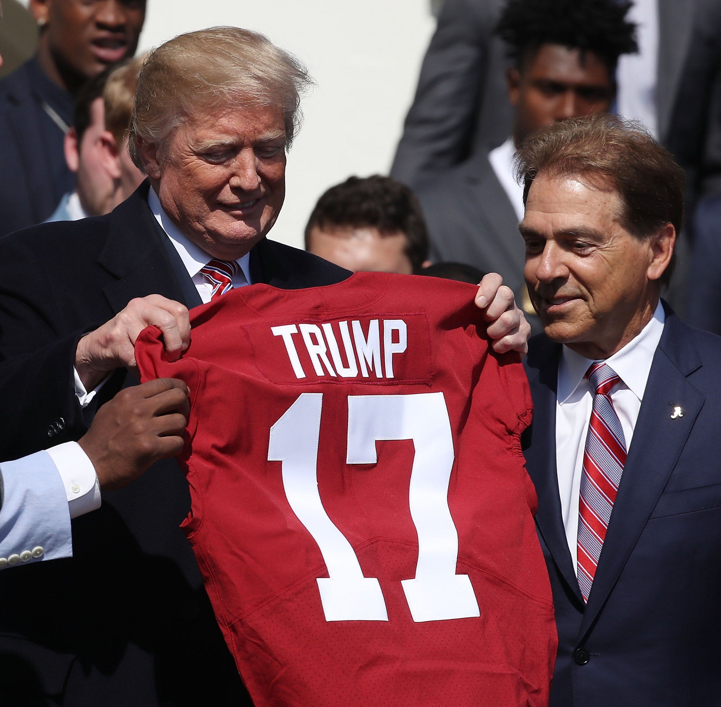 2500x2450 Alabama Coach Nick Saban Calls Recruits