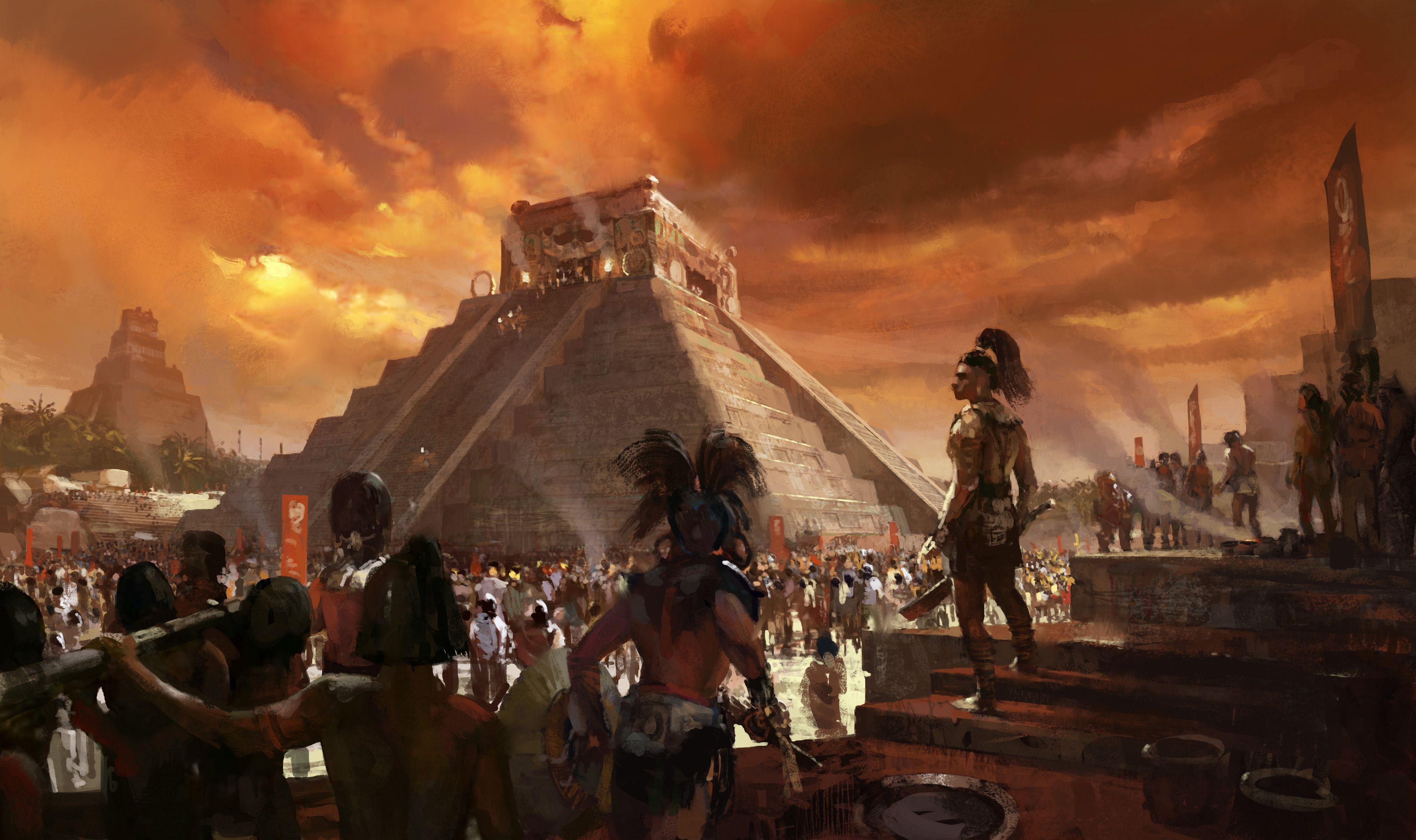 4079x2421 Chichen Itza
