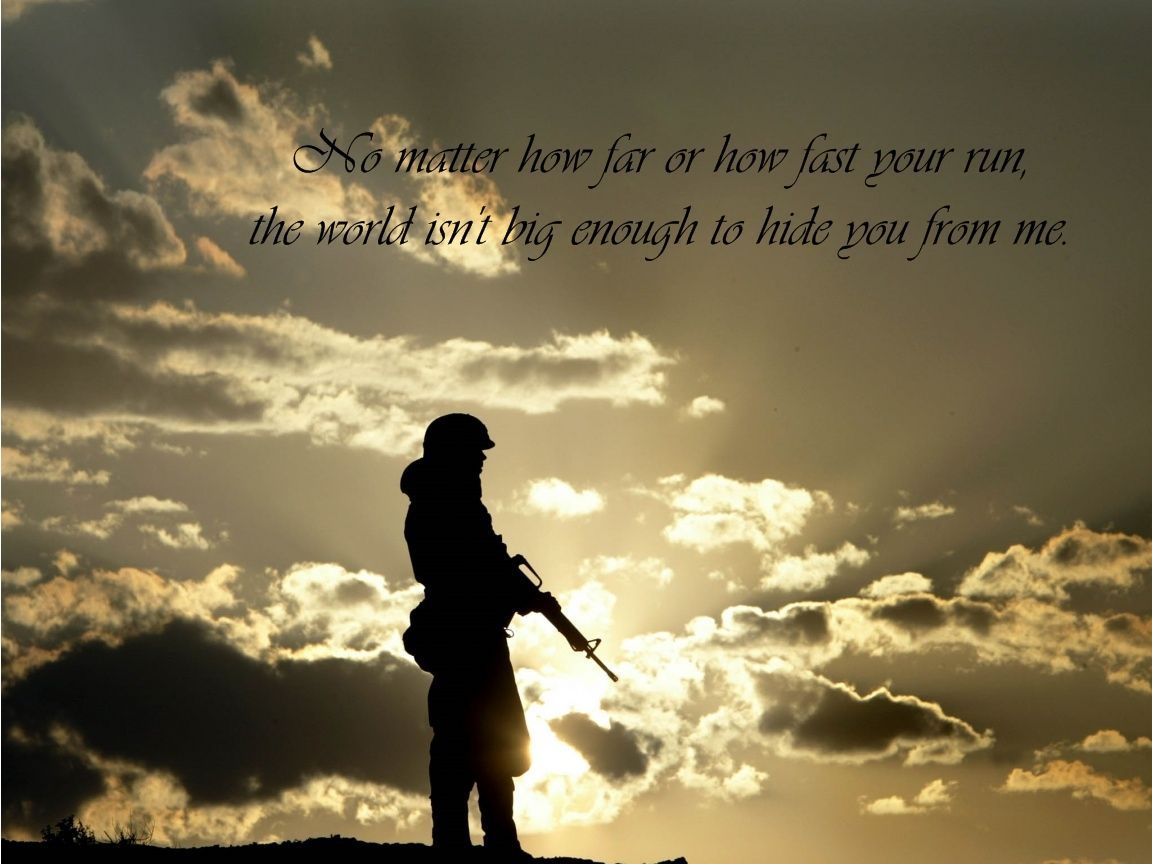 1152x864 Military Quotes Wallpaper