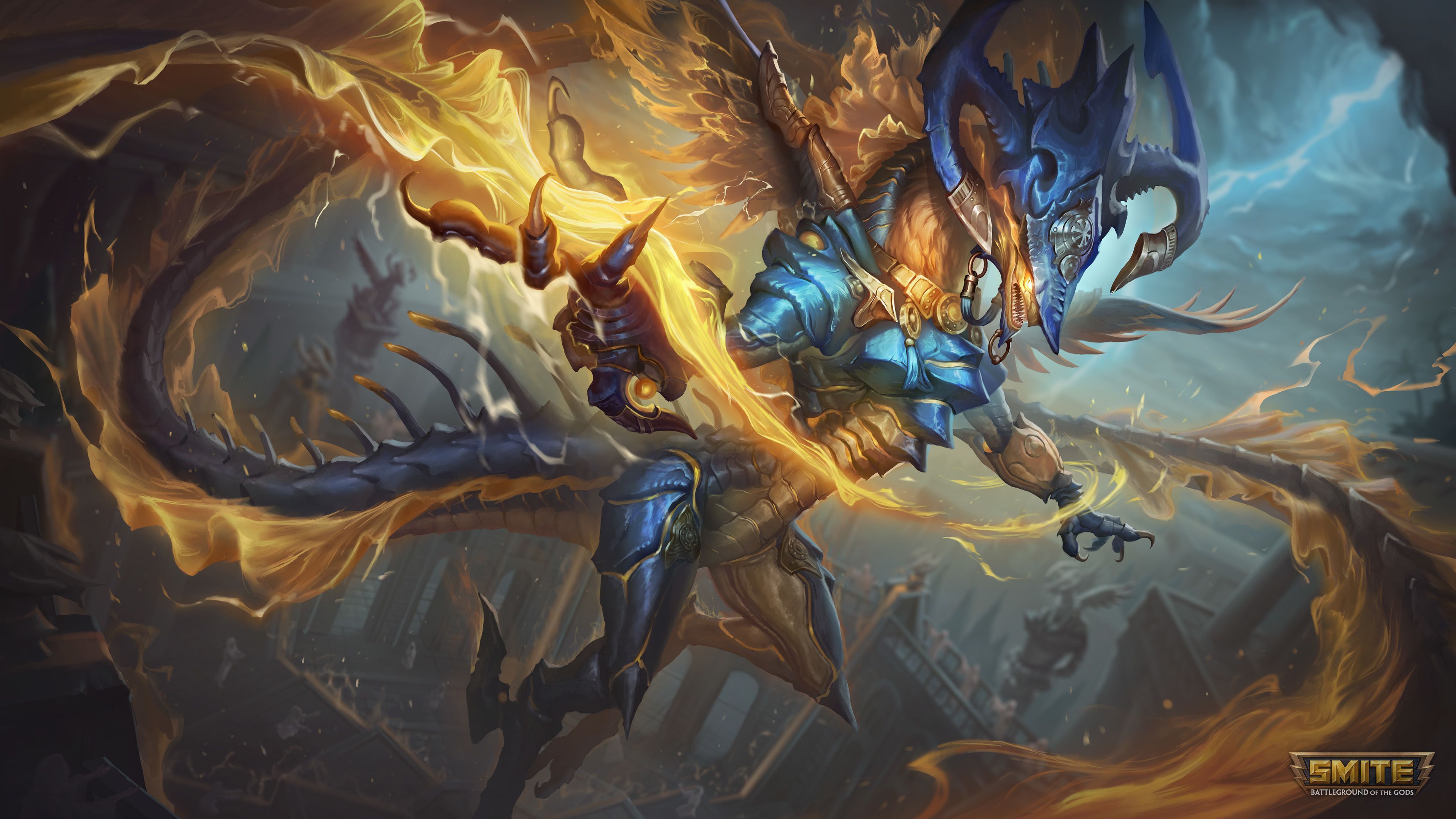 3840x2160 Video Game Smite 4k Ultra HD Wallpaper