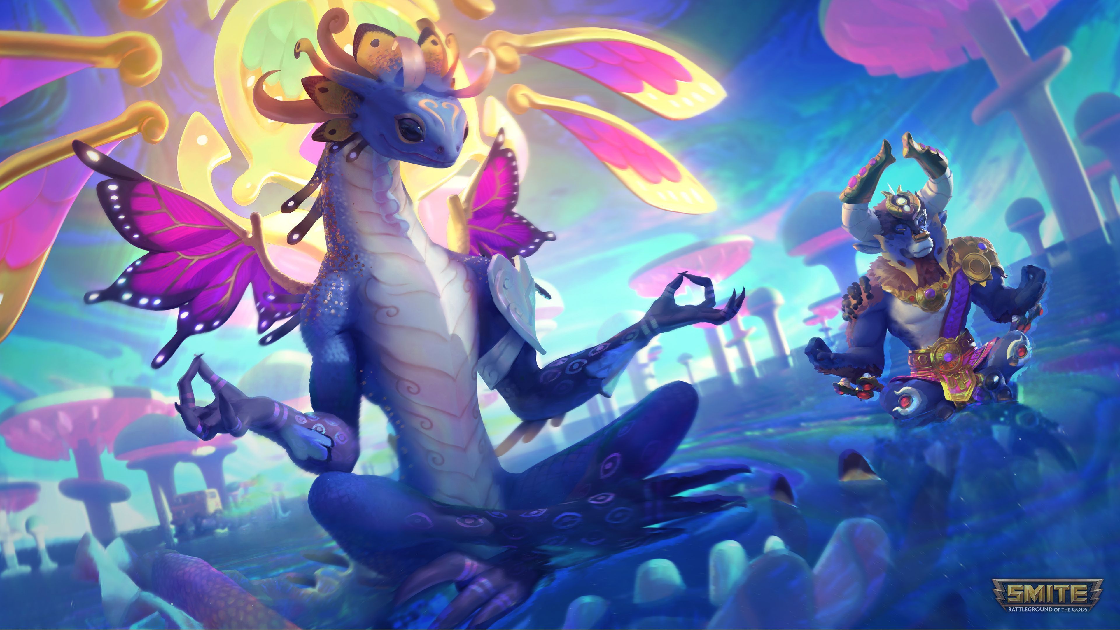 3840x2160 Video Game Smite 4k Ultra HD Wallpaper