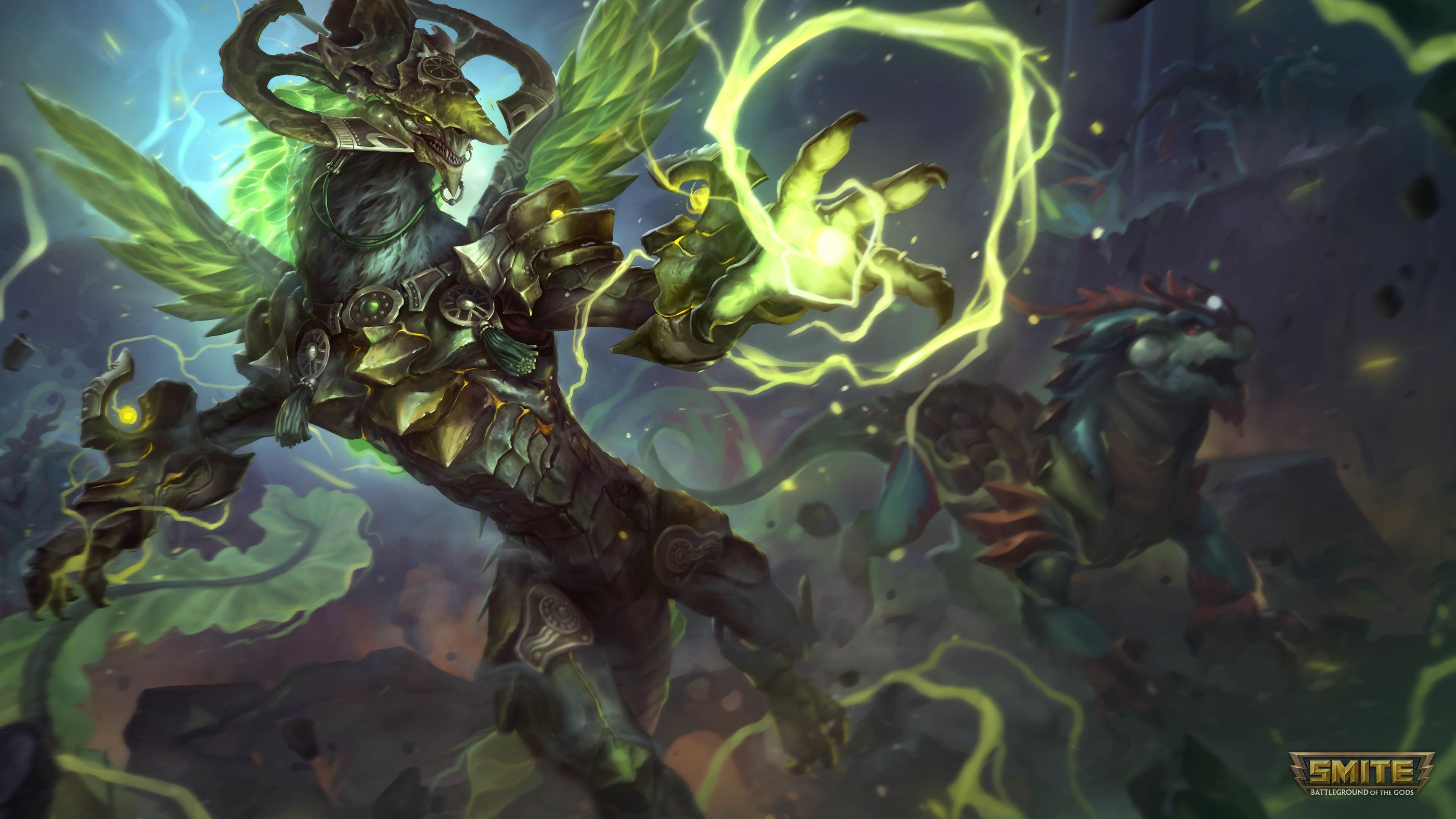3840x2160 Video Game Smite 4k Ultra HD Wallpaper