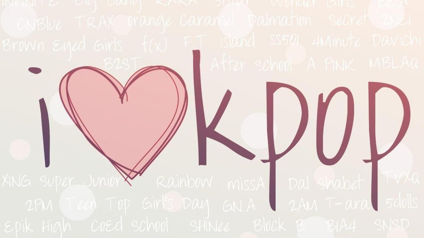 1366x768 K Pop Wallpaper