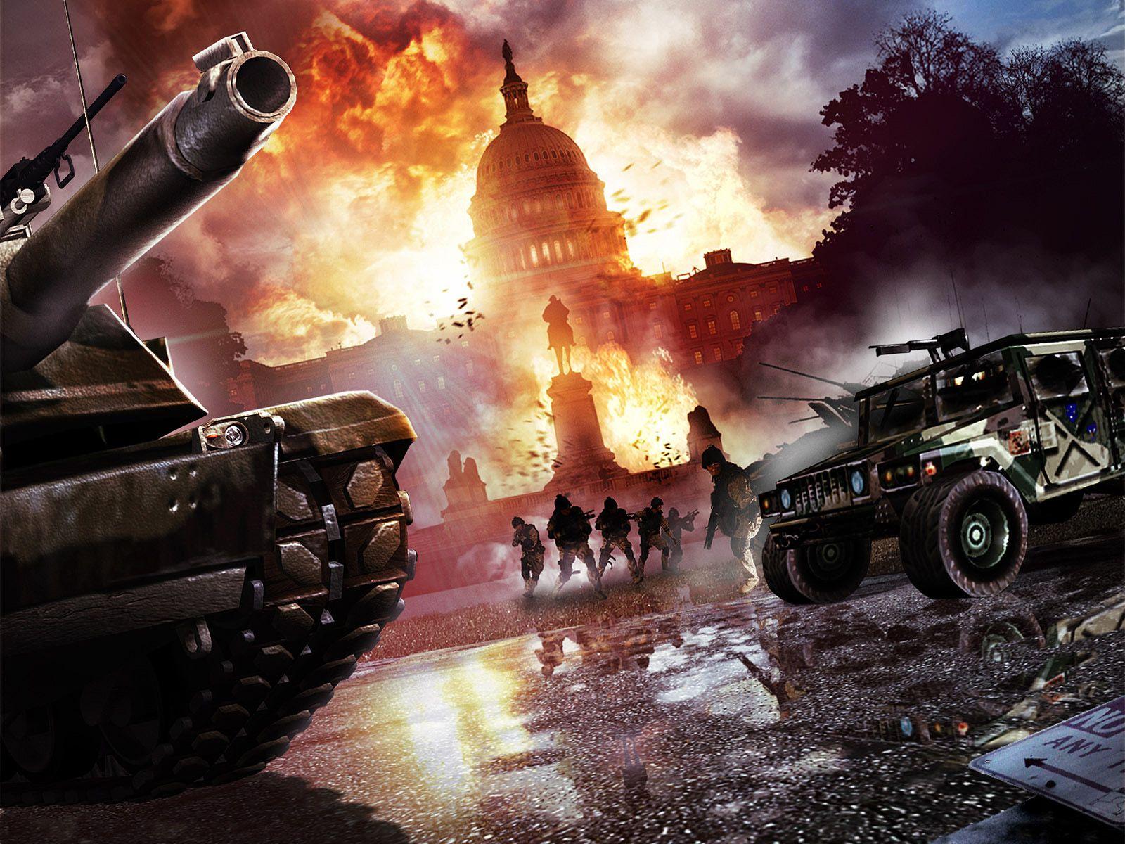1600x1200 Act of War Act of War: Direct Action Games
