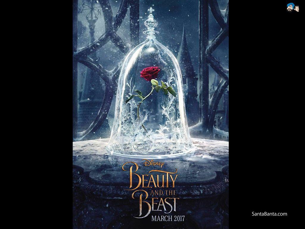 1024x768 Beauty and the Beast Movie Wallpaper