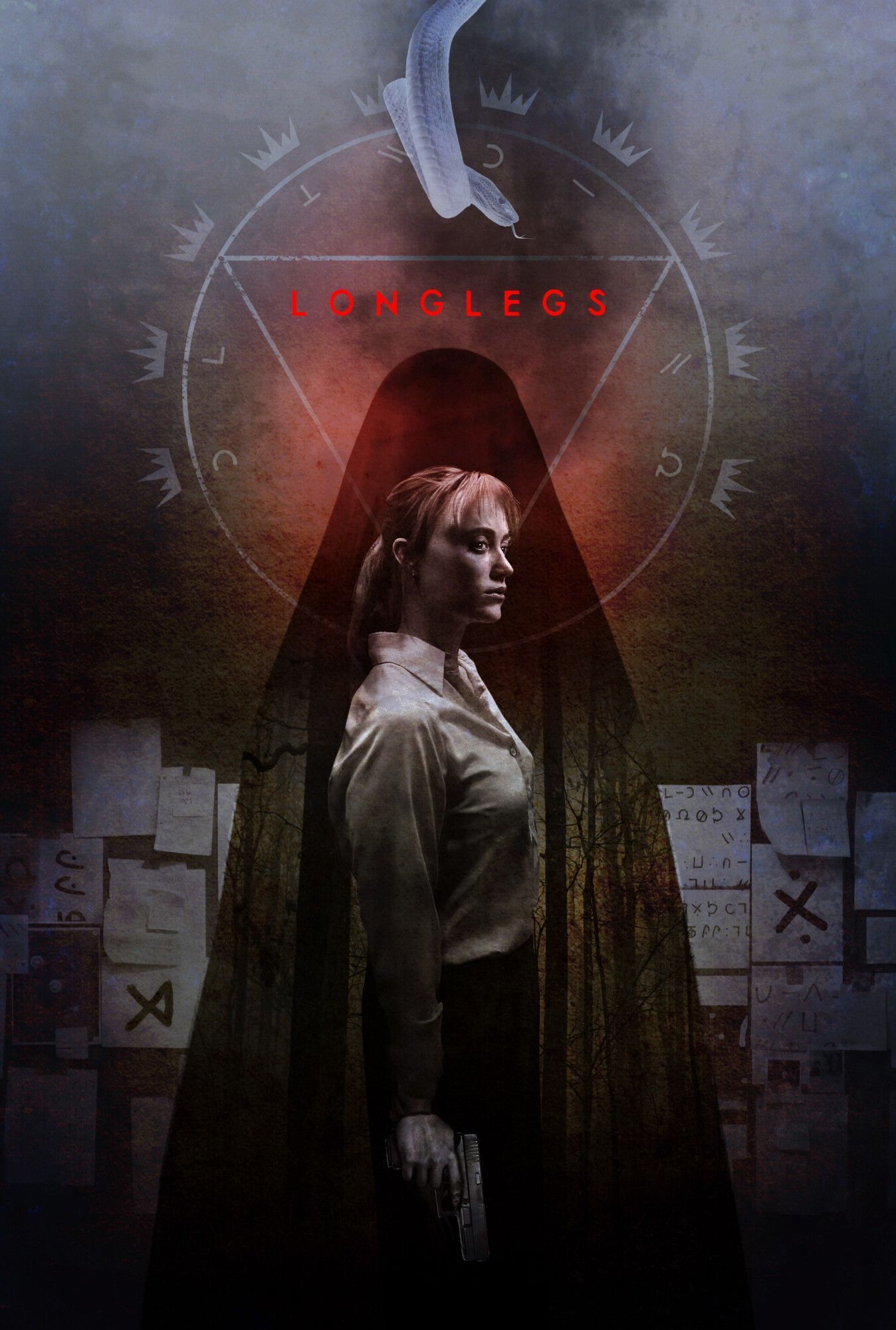 1348x2000 Longlegs. Poster By Huan Do