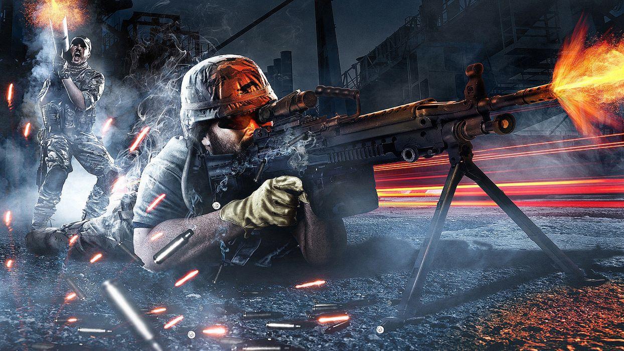 1244x700 Battlefield warrior soldier military explosion fire flame weapon gun rifle machine ammo ammutition bullet war wallpaperx1080