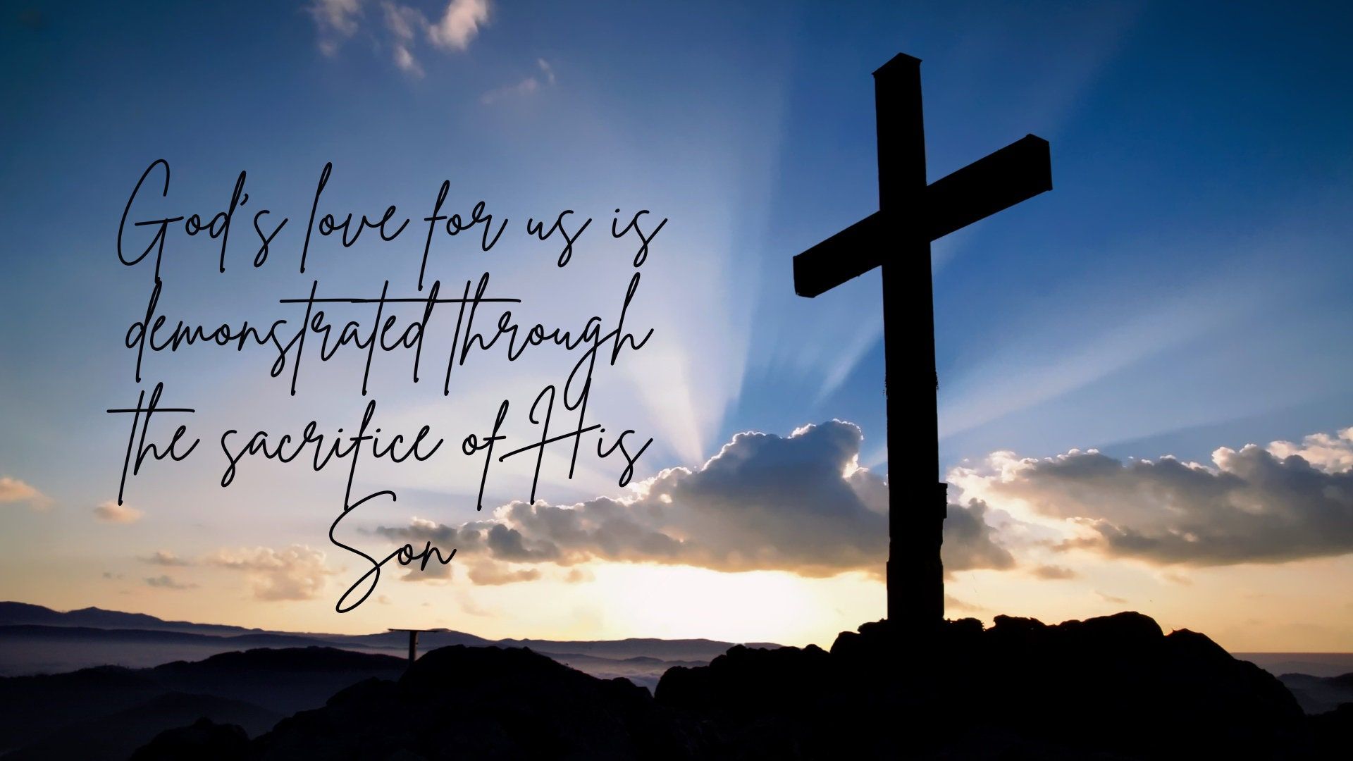 1920x1080 The Cross Desktop Wallpaper Luxurious