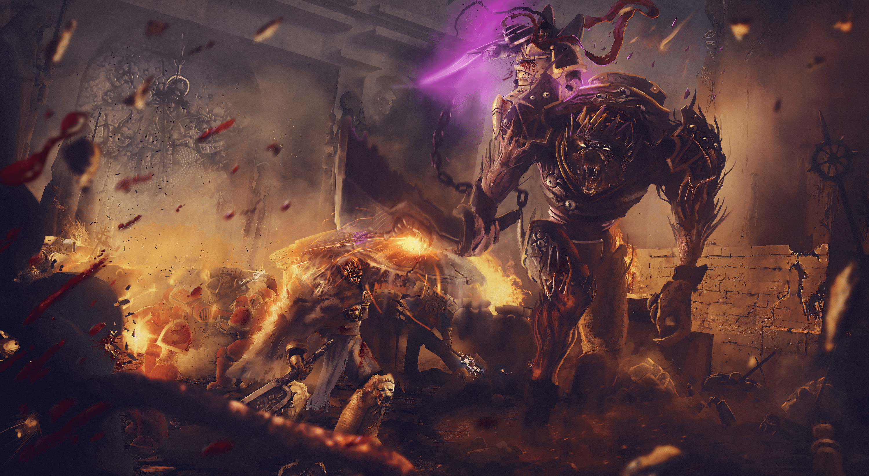 3000x1644 Alternate Heresy, Chaos, Daemons