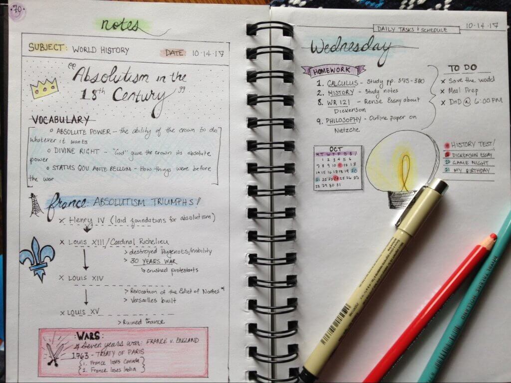 1024x768 How To Take Better Notes: The 6 Best Note Taking Systems