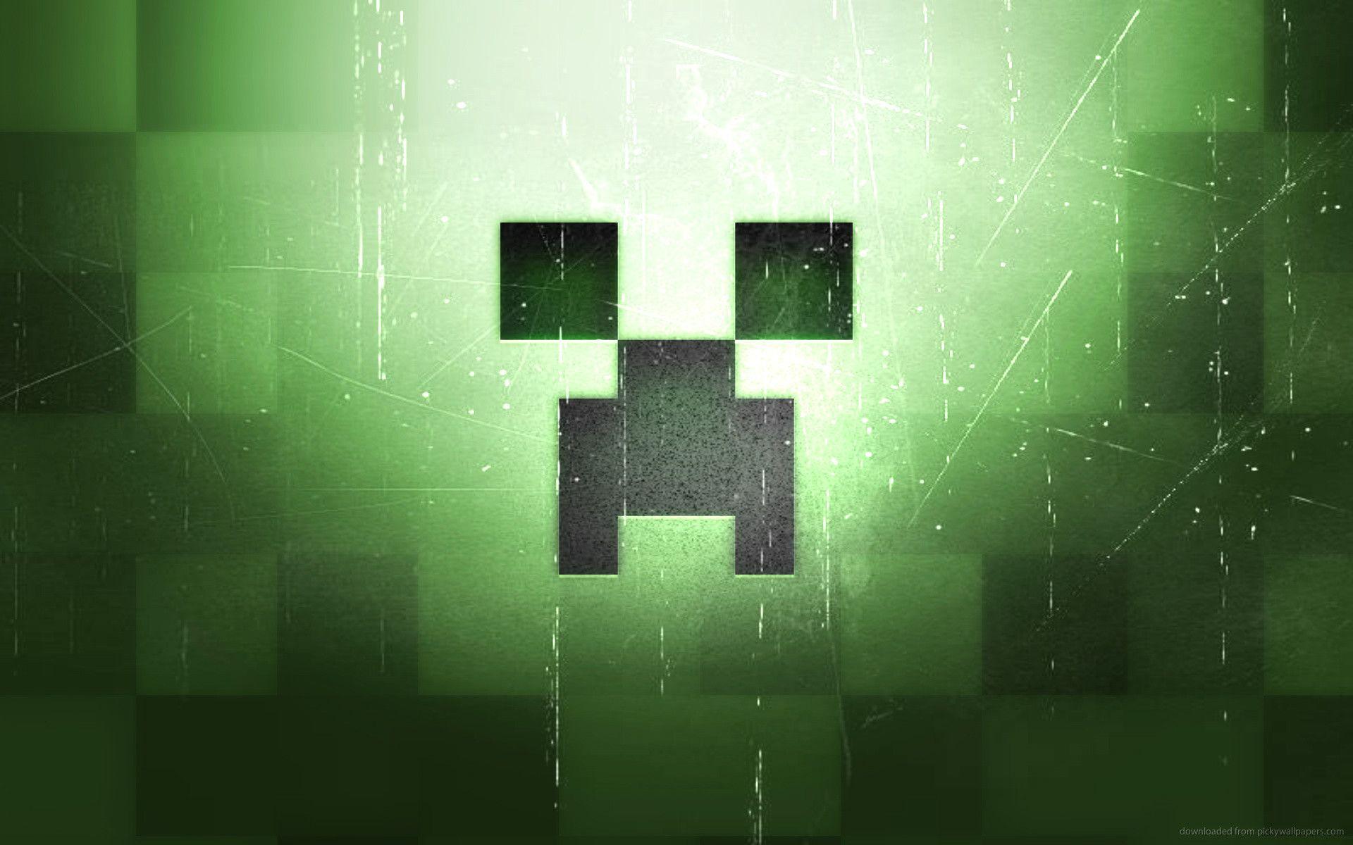 1920x1200 Creeper Face Wallpaper