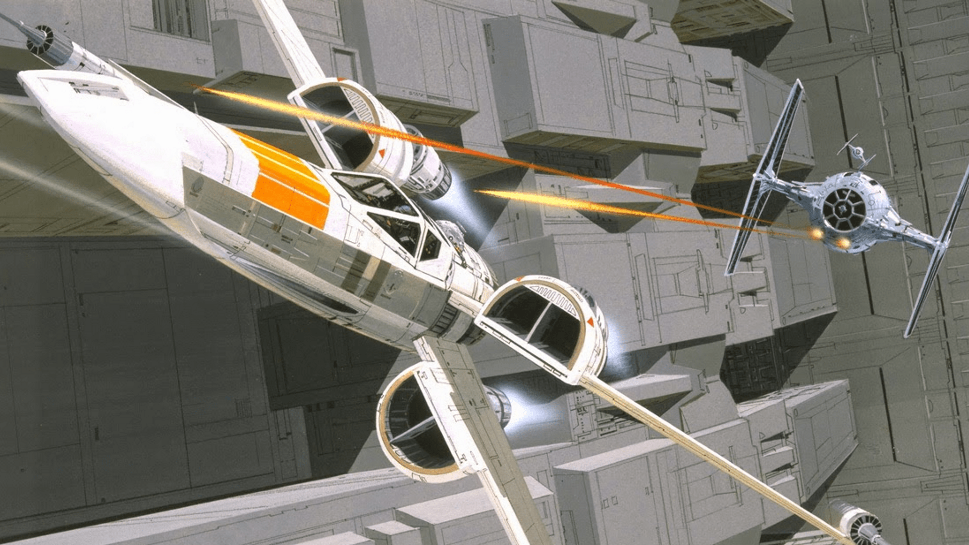 1920x1080 Ralph McQuarrie Star Wars Concept Art hình nền