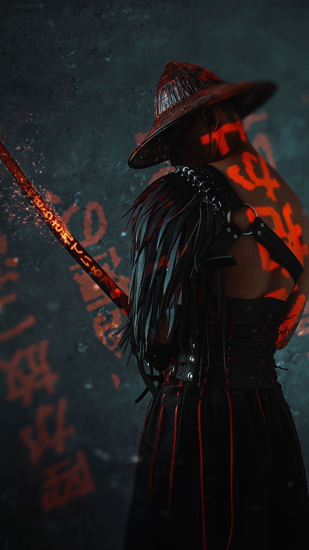 1080x1920 Samurai Warrior iPhone Wallpaper