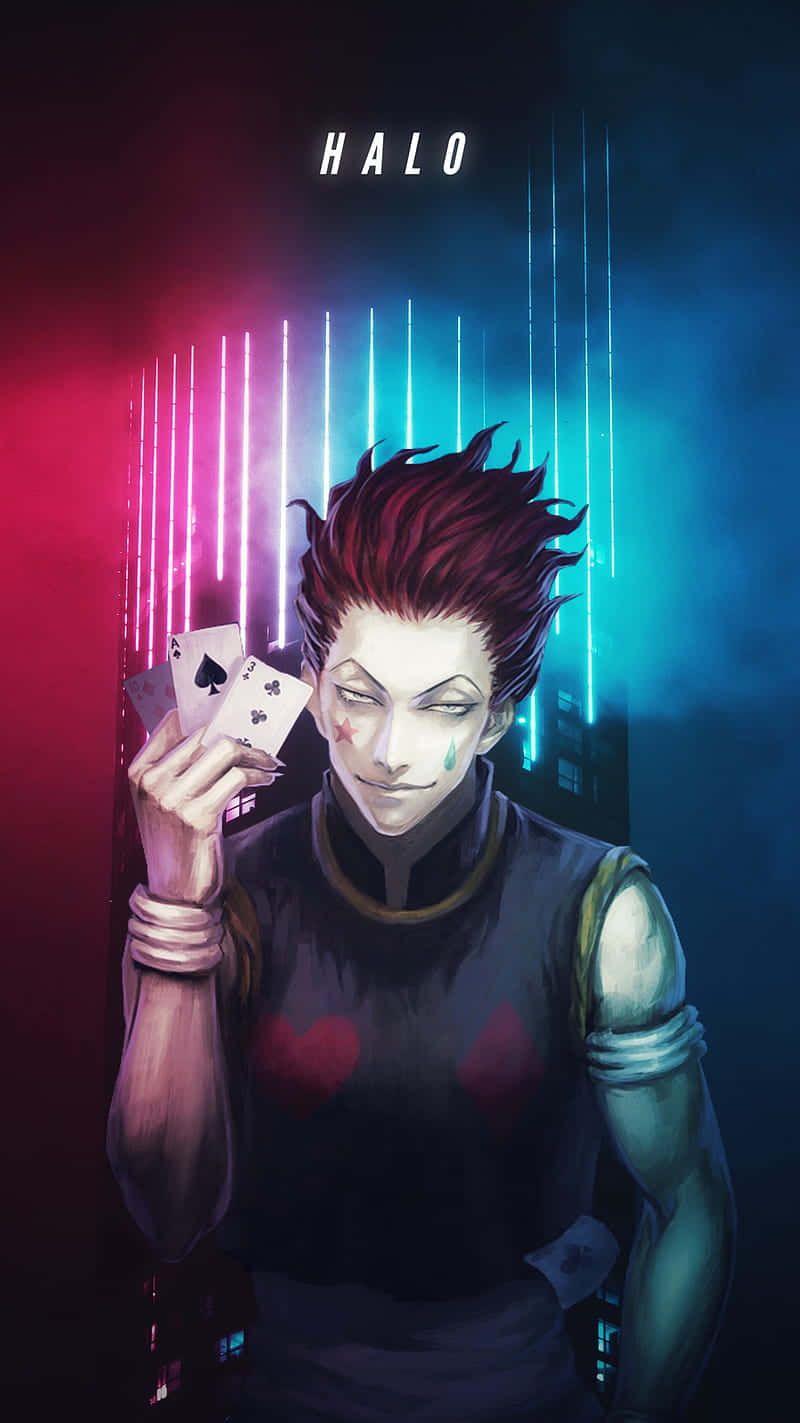 800x1423 Hisoka iPhone Wallpaper