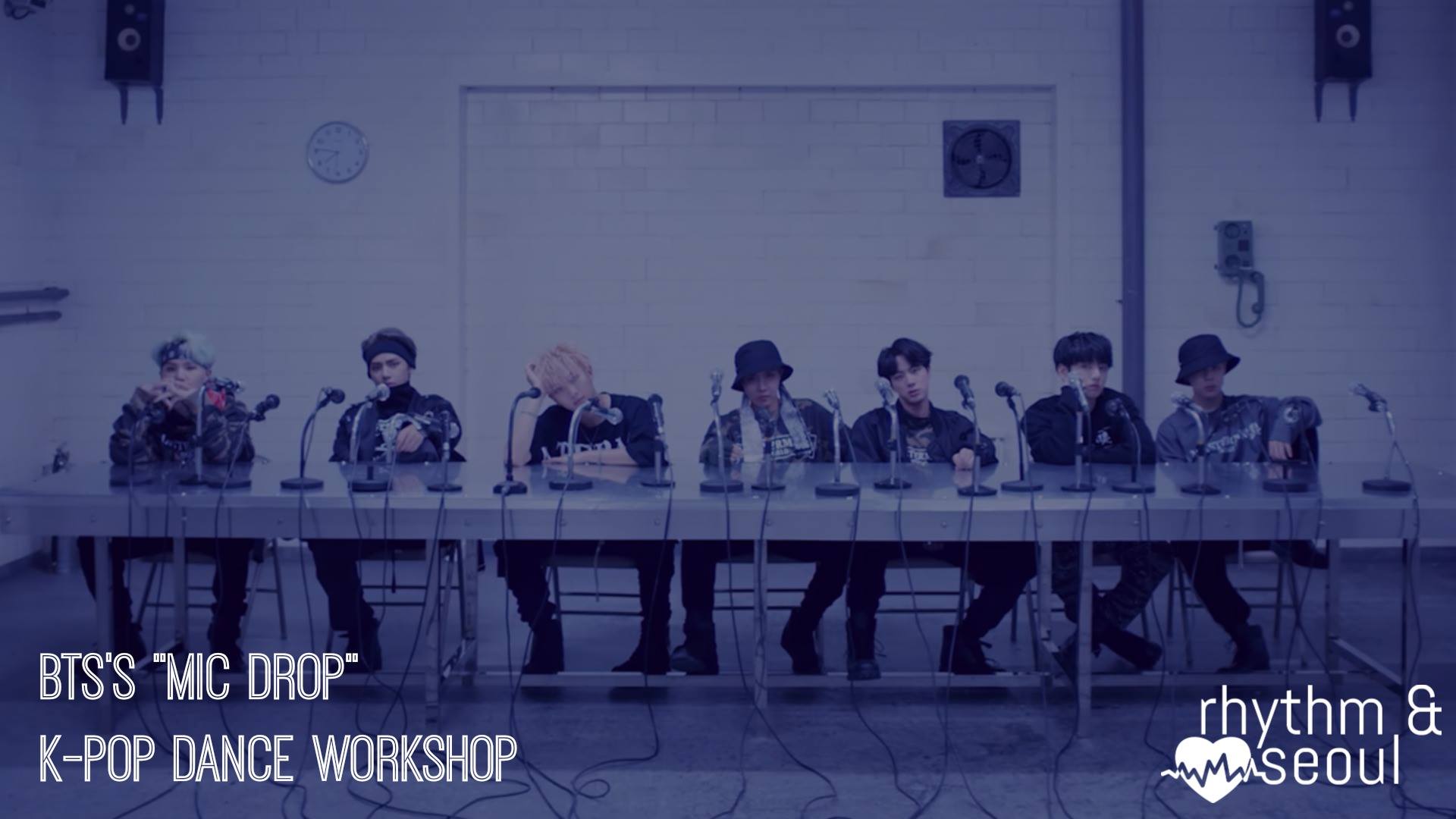 1920x1080 K Pop Dance Workshop: BTS' Mic Drop