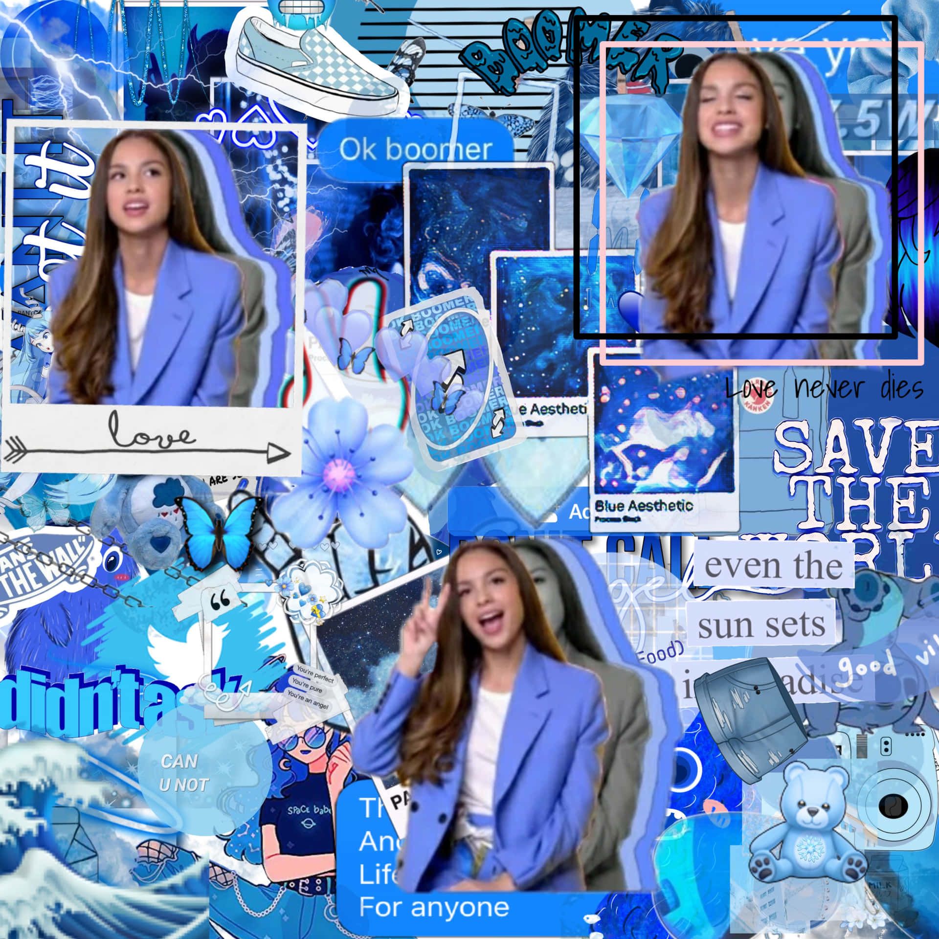 1920x1920 Olivia Rodrigo Aesthetic Wallpaper