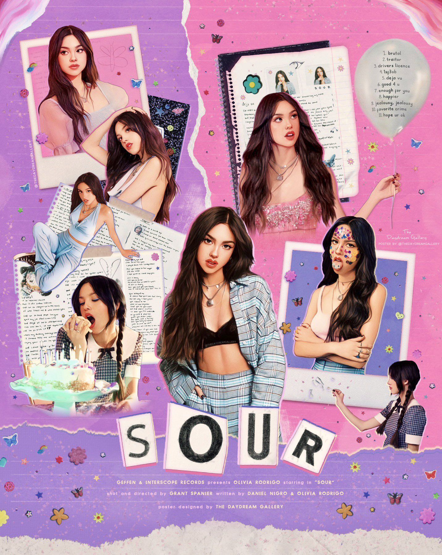 1431x1799 SOUR by Olivia Rodrigo yearsofSOUR