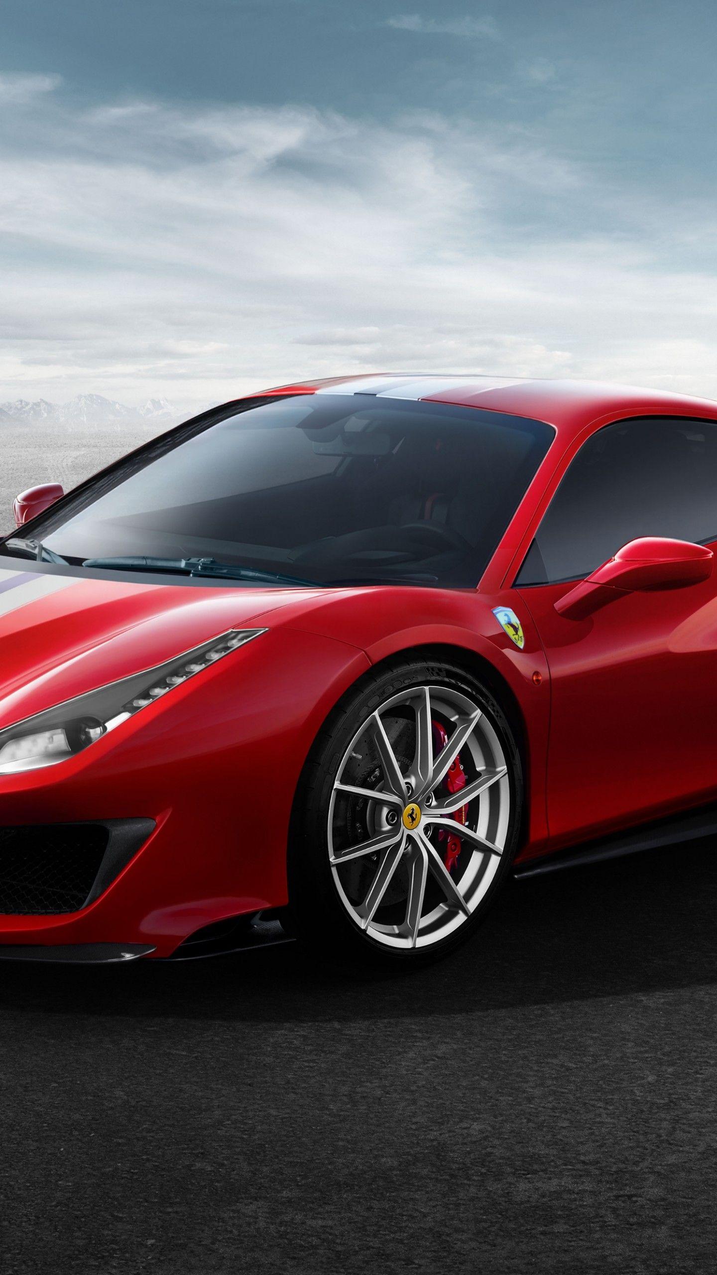 1440x2560 Wallpaper Ferrari 488 Pista, 4K, Automotive / Cars