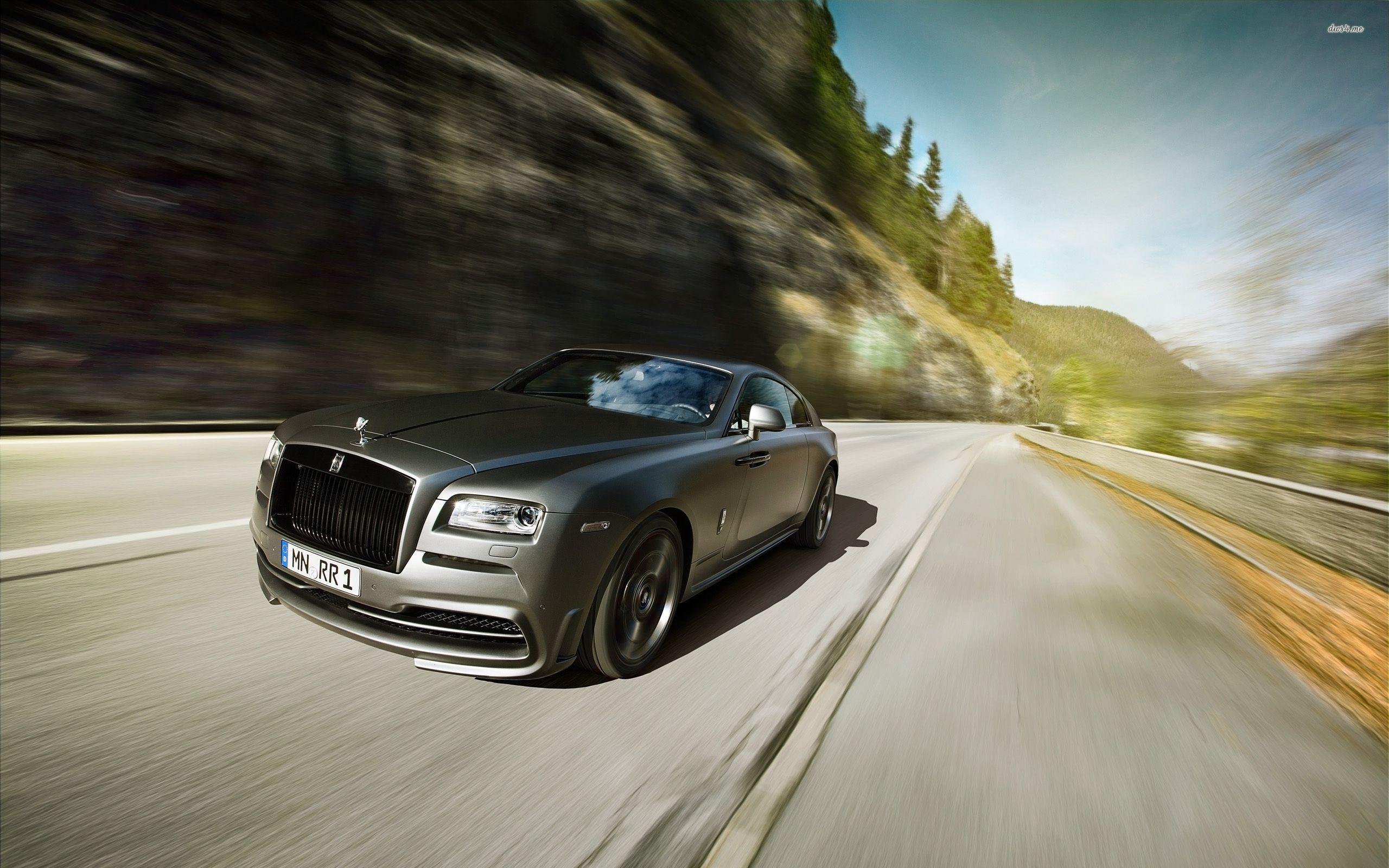 2560x1600 Spofec Rolls Royce Wraith Front Side View On The Road