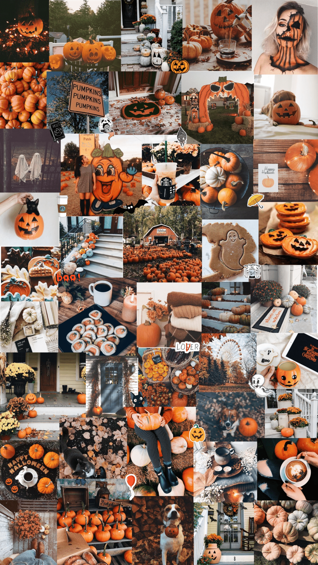 1112x1976 aesthetic halloween background. Wallpaper in 2019