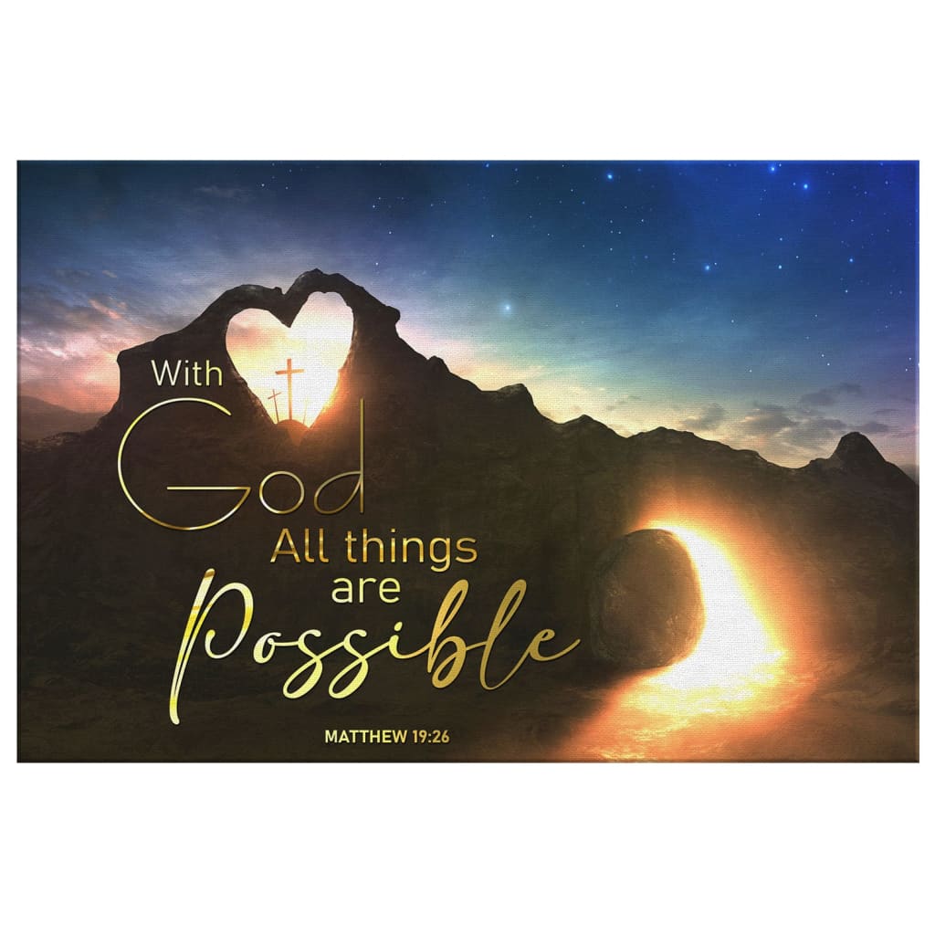 1024x1024 Wall Art Sign Canvas, Easter Gifts