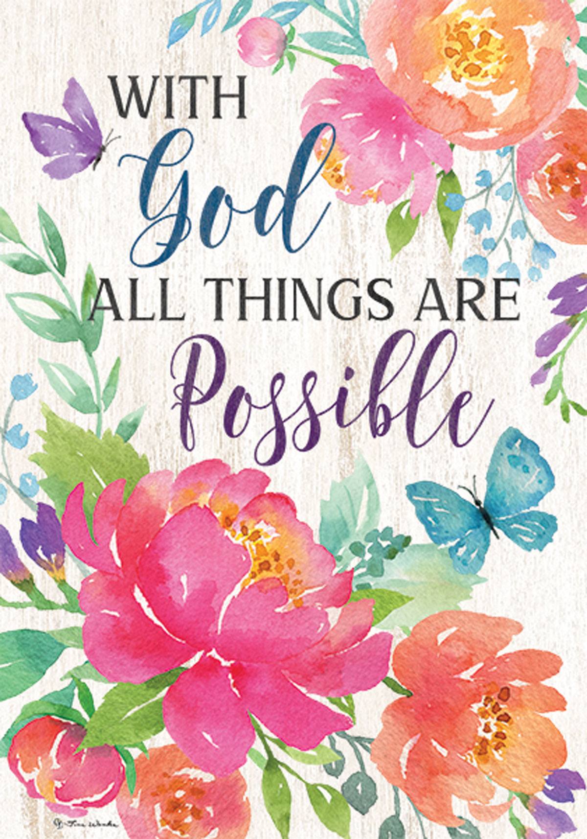 1200x1714 Custom Decor With God All Things Are
