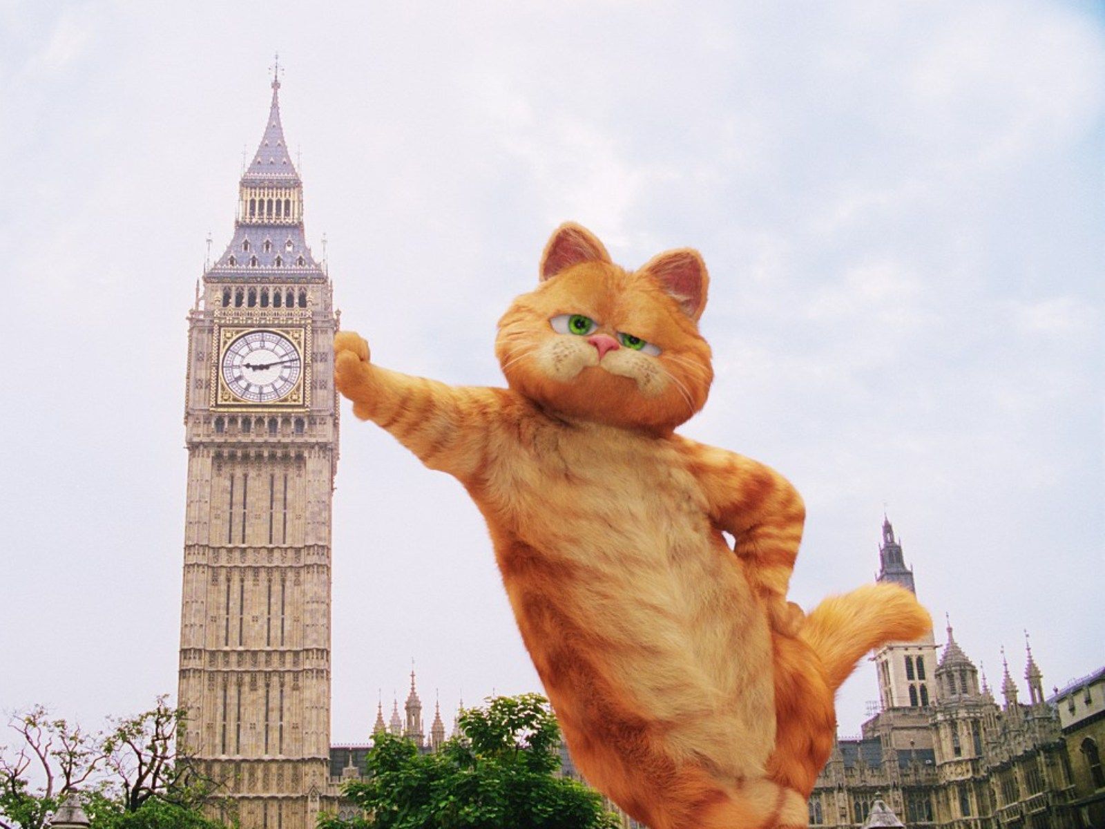 1600x1200 Desktop Wallpaper Garfield Movies