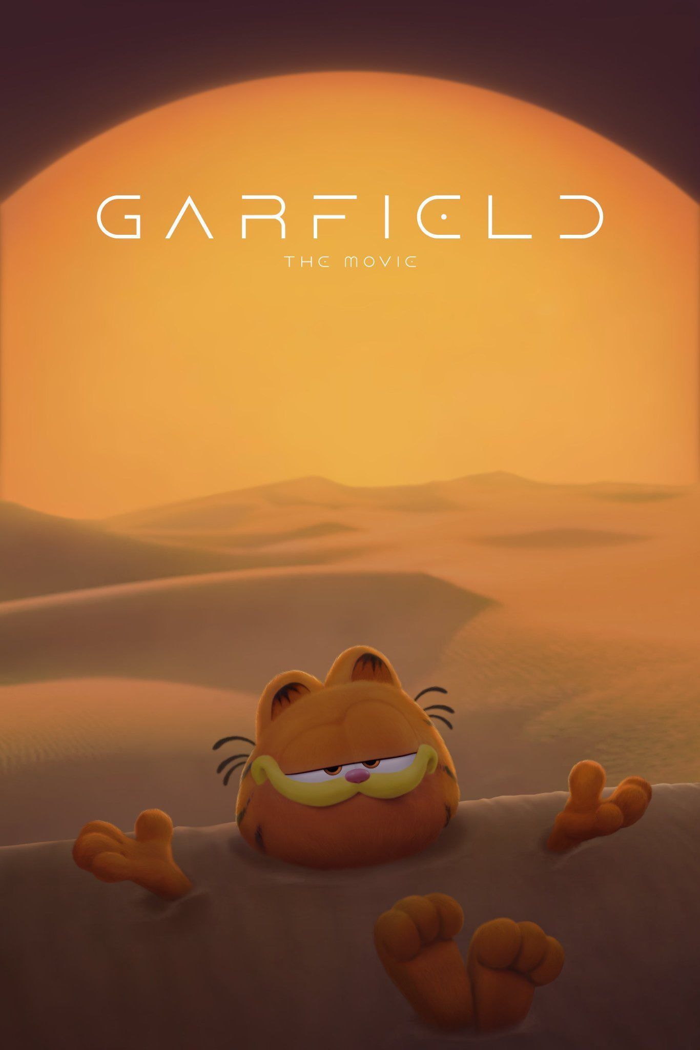 1366x2048 GARFIELD MOVIE' inspired by 'DUNE