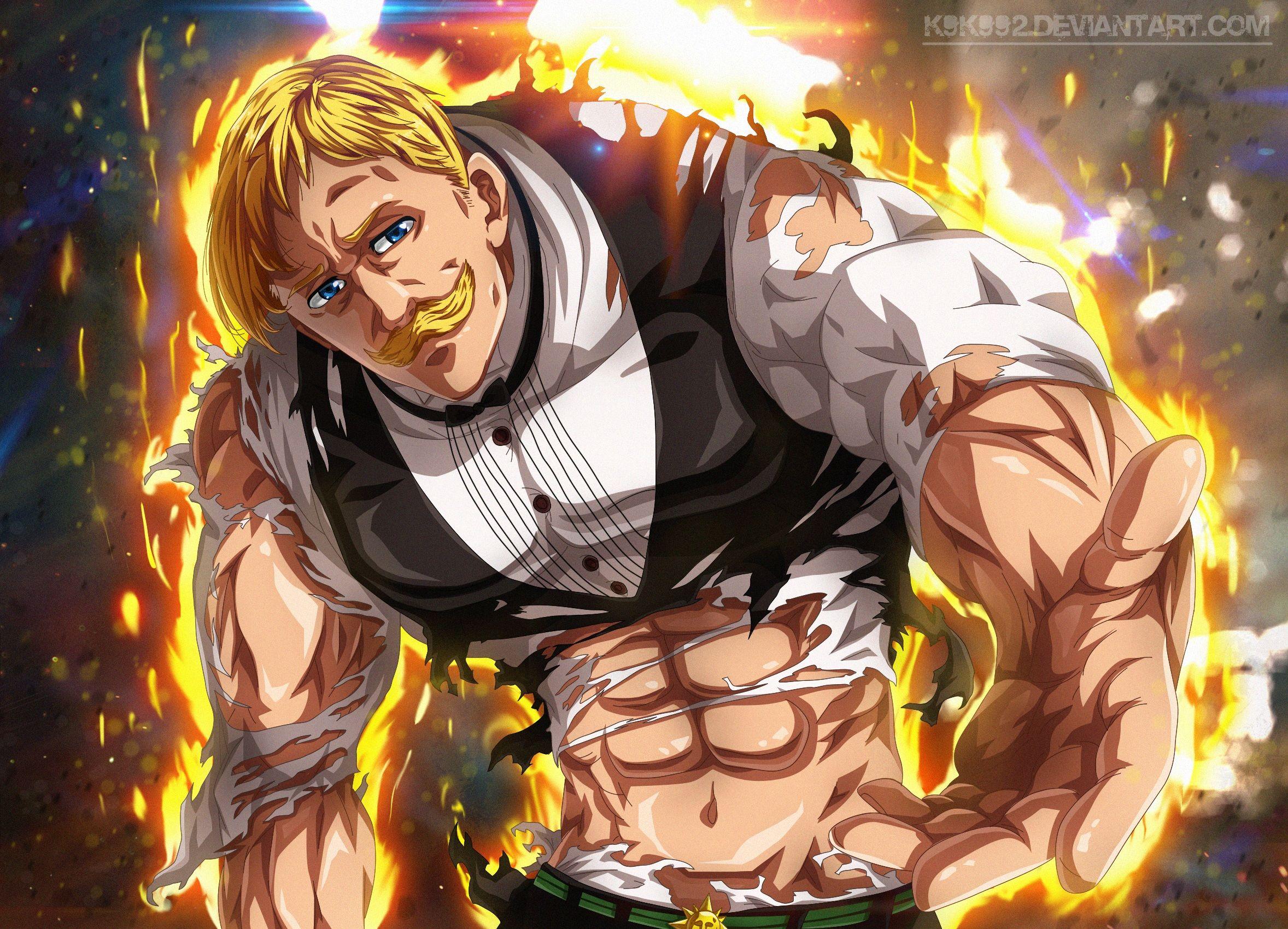 Escanor Wallpapers Top Free Escanor Backgrounds Wallpaperaccess