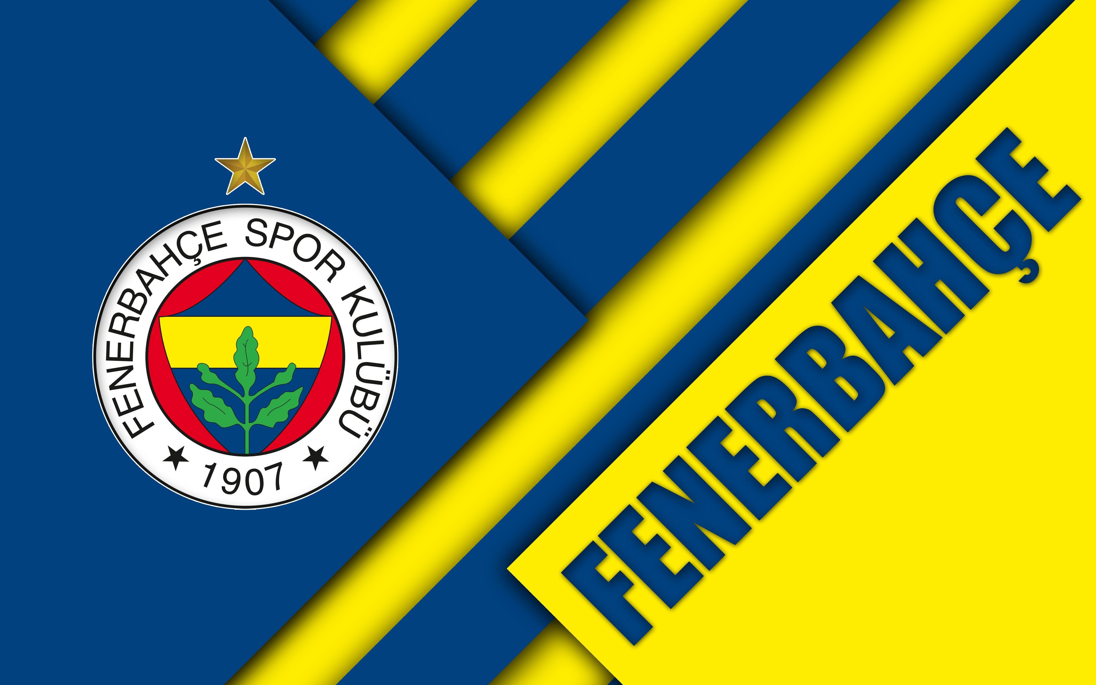 Biểu tượng 3840x2400, Fenerbahçe SK, Bóng đá, Hình nền logo
