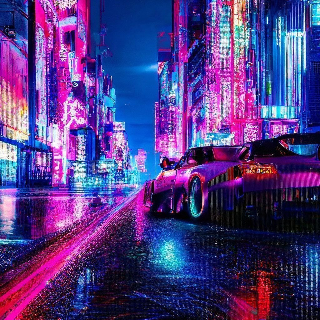 Neon Drift Wallpapers - Top Free Neon Drift Backgrounds - Wallpaperaccess